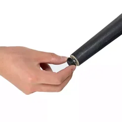 Black Wood and Cane Arched Sideboard Cabinet