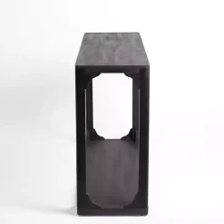 Black Wood Basni Console Table