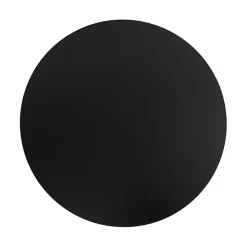 Black Wood Round Ford Coffee Table