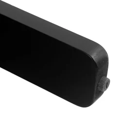 Black Wood Round Ford Coffee Table