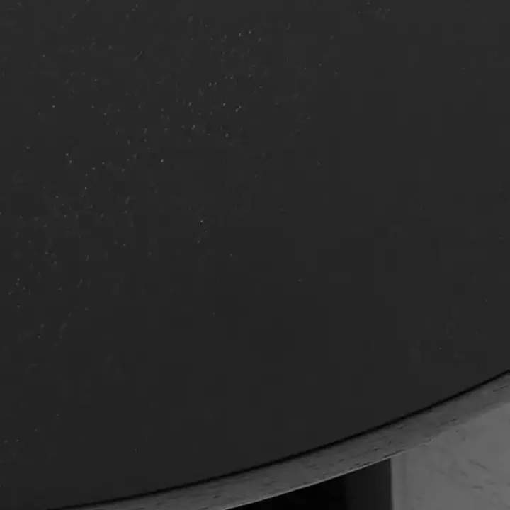 Black Wood Round Ford Coffee Table