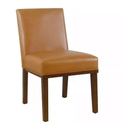 Blair Carmel Leather Dining Chair
