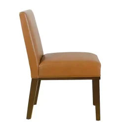 Blair Carmel Leather Dining Chair
