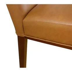 Blair Carmel Leather Dining Chair