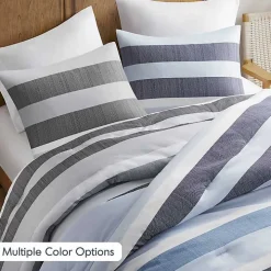 Blake Blue Stripe 2-pc. Twin/Twin XL Comforter Set