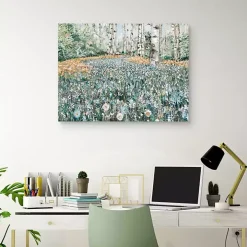 Blanket of Forest Flowers Canvas Art Print