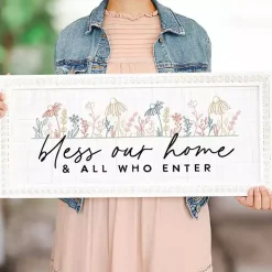 Bless Our Home Wall Plaque