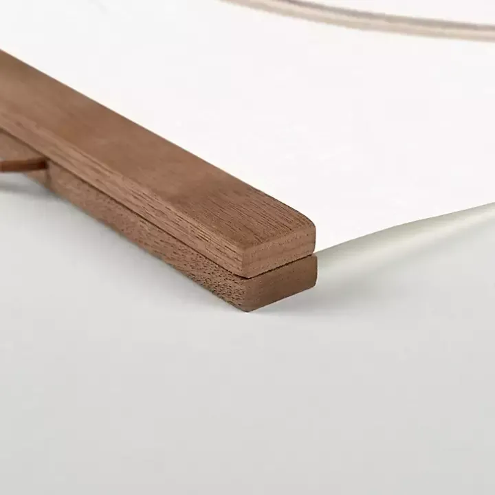 Blessed Egg Wreath Teak Hanging Canvas Art Print