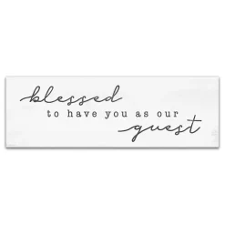 Blessed to Have You Canvas Wall Plaque