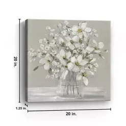 Blooming Magnolias Canvas Art Print, 20x20 in.