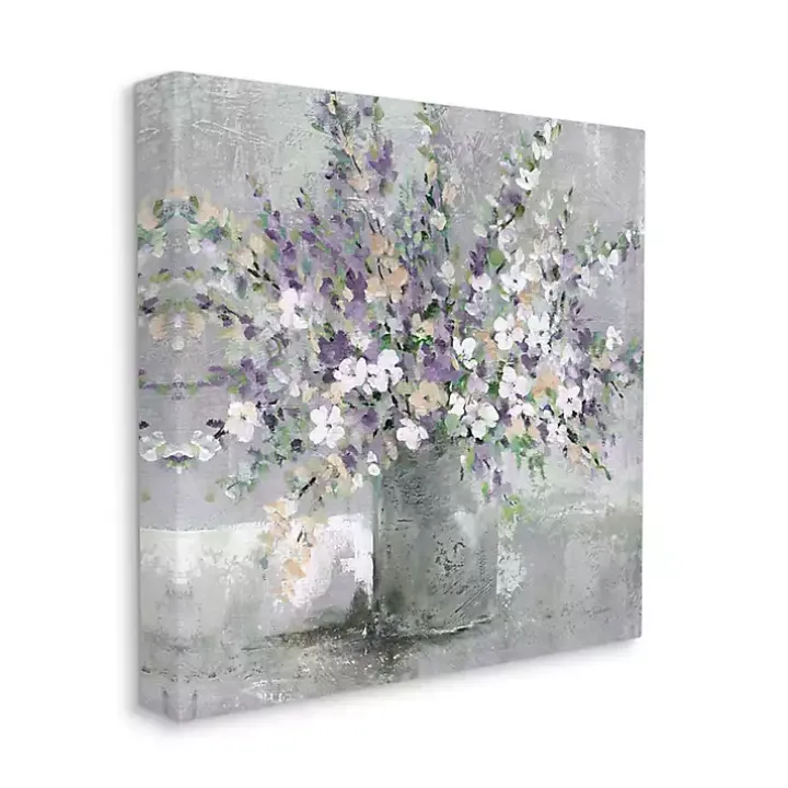 Blossoming Aster Bouquet Canvas Print, 24x24 in.