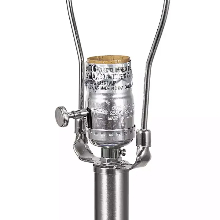 Blue & White Floral Ceramic Table Lamp