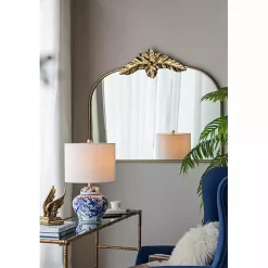 Blue & White Floral Ceramic Table Lamp