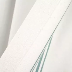 Blue and White Farmhouse Stripe Valance