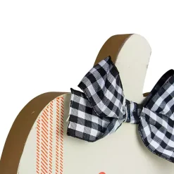 Blue and White Pumpkin Tabletop Signs, Set of 2