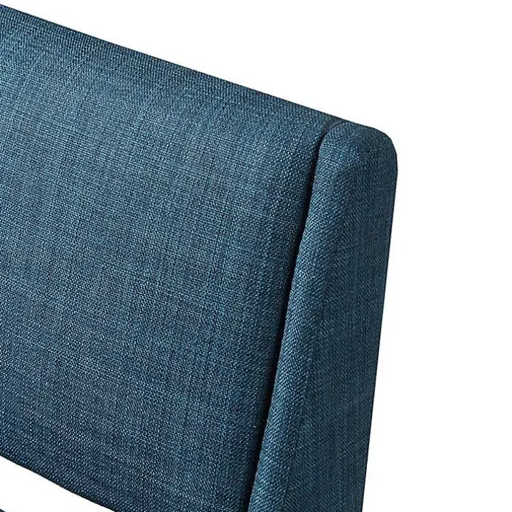 Blue Boomerang Modern Counter Stool