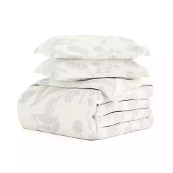 Blue Botanical 3-pc. Queen Duvet Cover Set