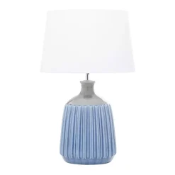 Blue Ceramic Breeze Table Lamp