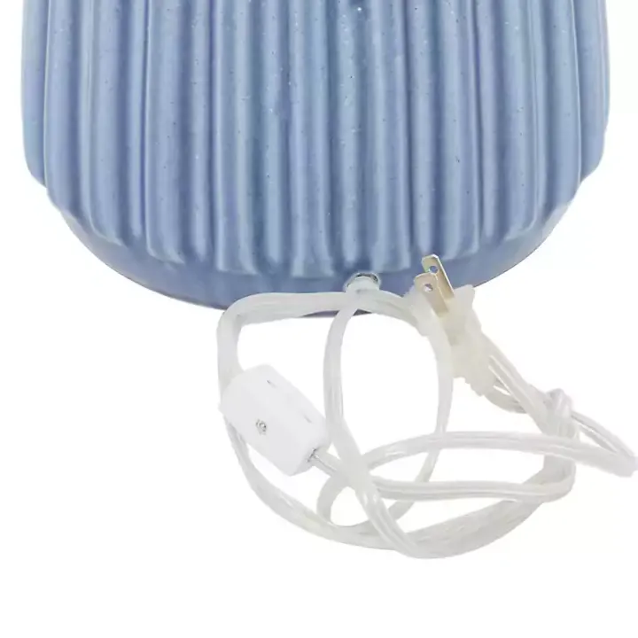 Blue Ceramic Breeze Table Lamp