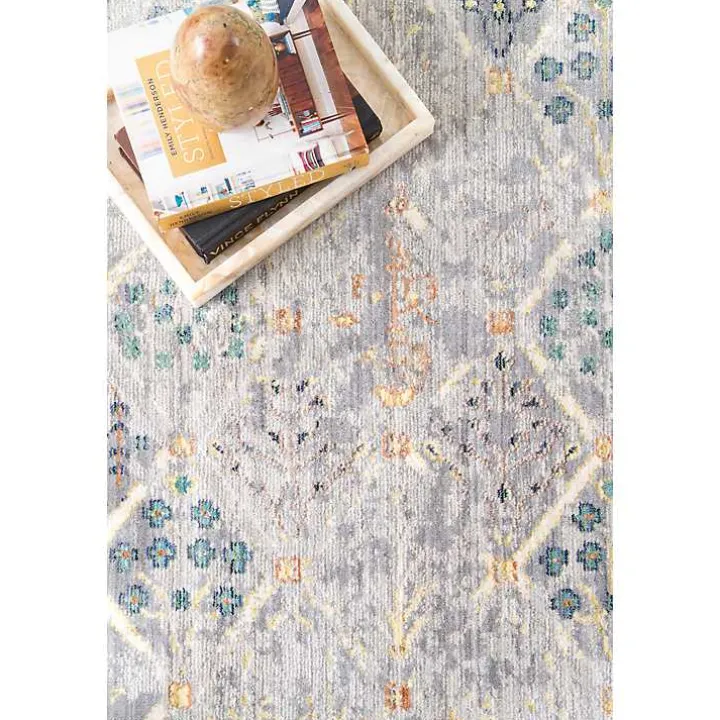 Blue Claretta Area Rug, 5x7