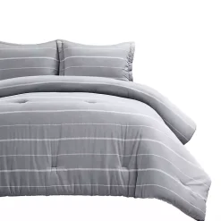 Blue Classic Stripe 3-pc. Full/Queen Comforter Set