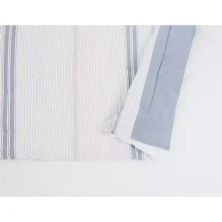 Blue Cream Mason King 3-pc. Comforter Set