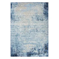 Blue Edward Overdyed Area Rug, 8x10