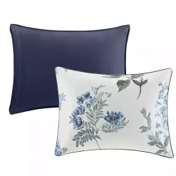 Blue Floral 7-pc. King Comforter Set