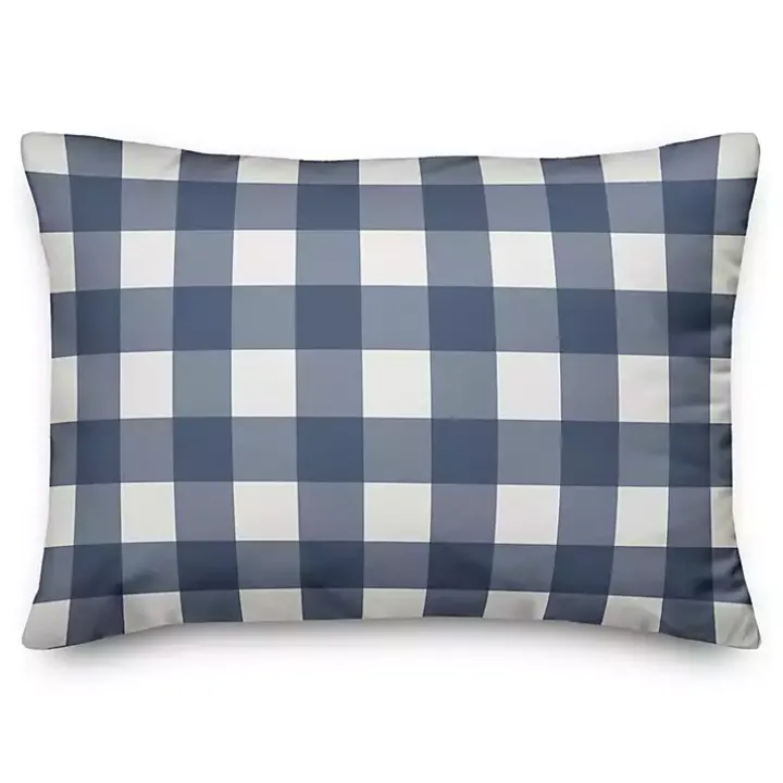 Blue Grandma's Bed and Breakfast Accent Pillow