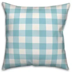 Blue Happy Easter Pillow