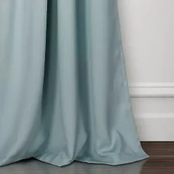 Blue Insulated Blackout Curtain Panel Set, 108 in.