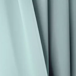 Blue Knotted Curtain Panel Set, 95 in.