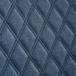 Blue Lanea Quilted Accent Chair with Silver Studs