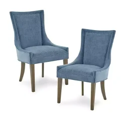 Blue Madison Park Ultra Dining Chairs, Set of 2