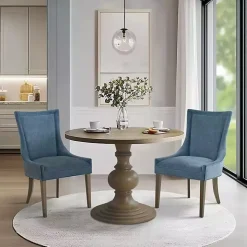 Blue Madison Park Ultra Dining Chairs, Set of 2