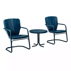 Blue Madison 3-pc. Chat Set