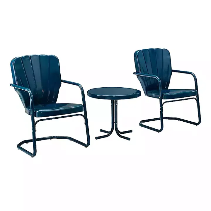 Blue Madison 3-pc. Chat Set