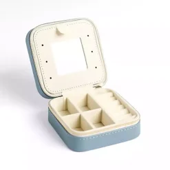 Blue Monogram D Travel Jewelry Box
