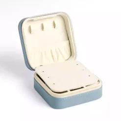 Blue Monogram E Travel Jewelry Box