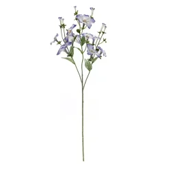 Blue Morning Glory Flower Sprays, Set of 6