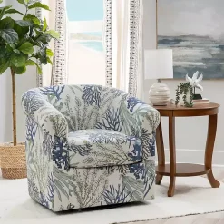 Blue Ocean Bonnie Swivel Accent Chair