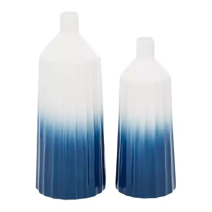 Blue Ombre 2-pc. Coastal Jars