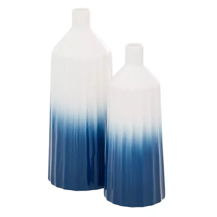 Blue Ombre 2-pc. Coastal Jars