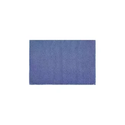 Blue Plush Microfiber Bath Mat, 20x30