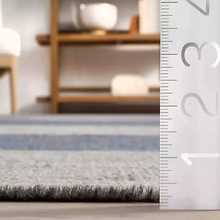 Blue Portland Emily Henderson x RugsUSA Rug, 5x8