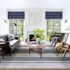 Blue Portland Emily Henderson x RugsUSA Rug, 10x14