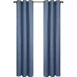Blue Room Darkening Curtain Panel Set, 84 in.