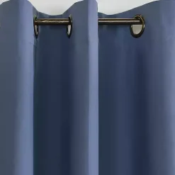 Blue Room Darkening Curtain Panel Set, 84 in.