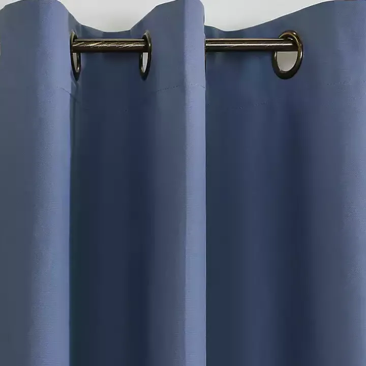 Blue Room Darkening Curtain Panel Set, 84 in.