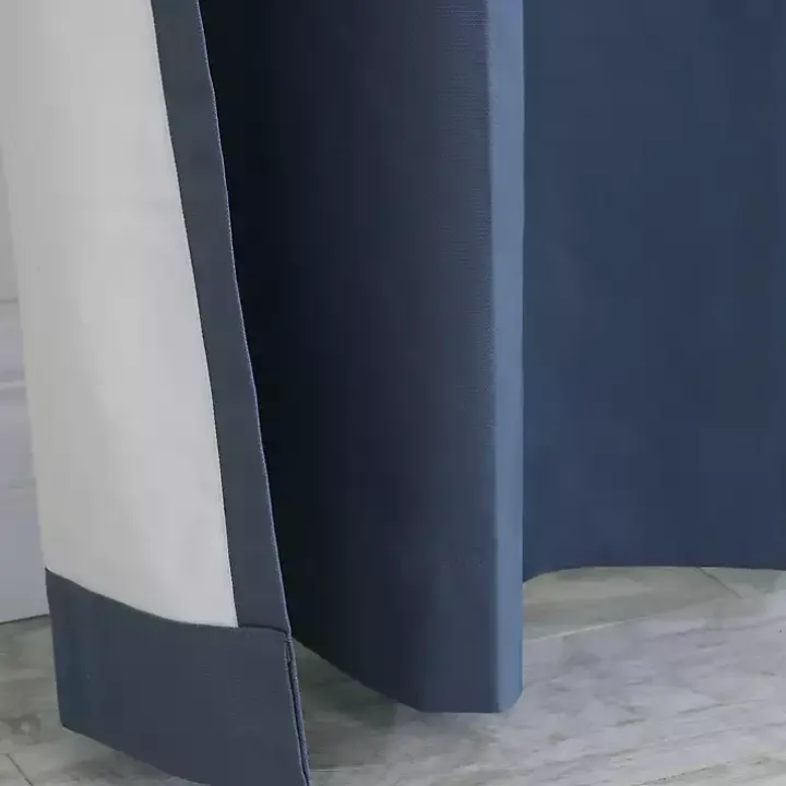 Blue Room Darkening Curtain Panel Set, 84 in.